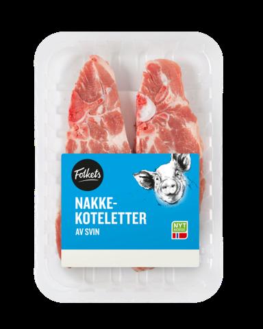 Svin Nakkekotelett 2pk