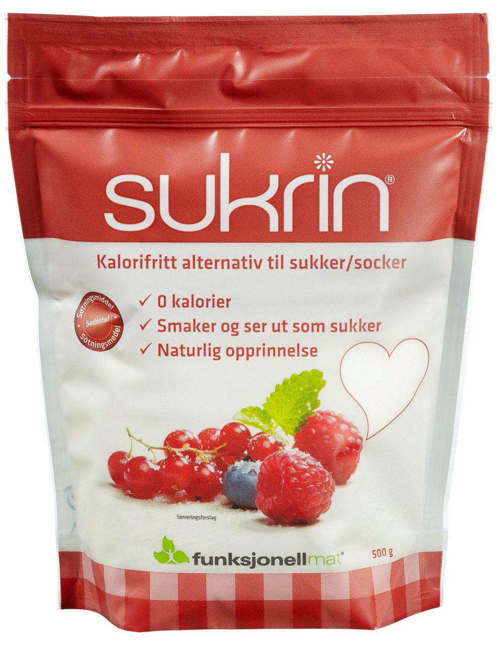 Sukrin Naturlig Naturlig Søtstoff, 500 g