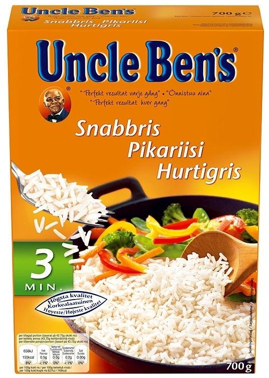 Uncle Bens Hurtigris 3 min 700 g