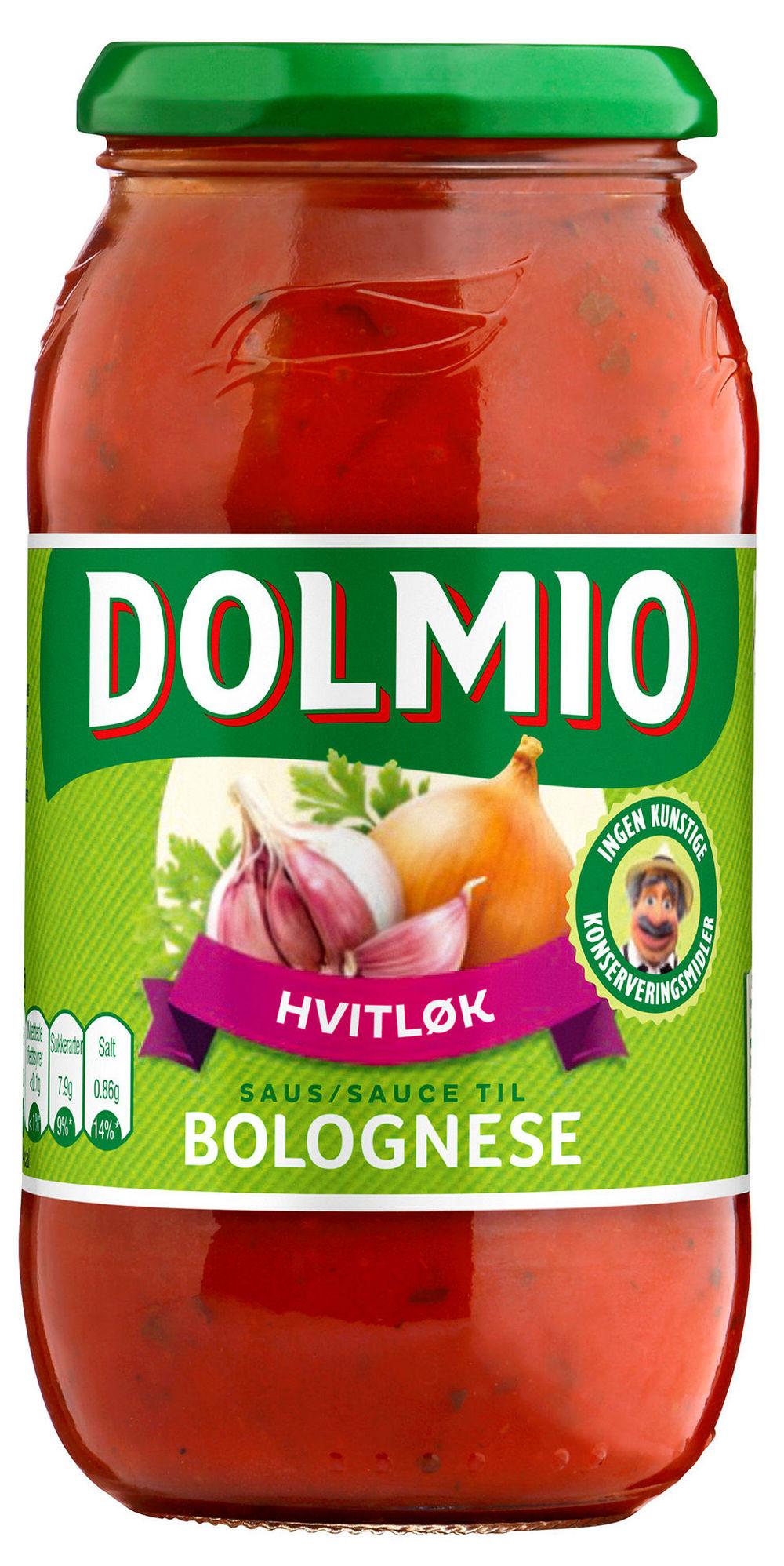 Dolmio Pastasaus Intens Hvitløk, 500 g