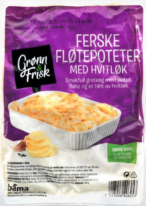 Fløtepotet Hvitløk 500g Grønn&amp;Frisk