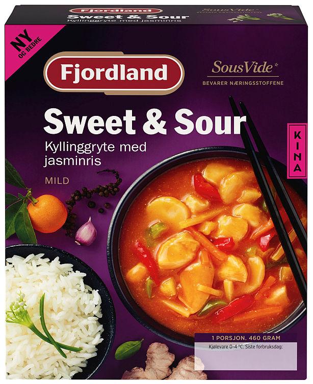 Sweet &amp; Sour 460g Fjordland