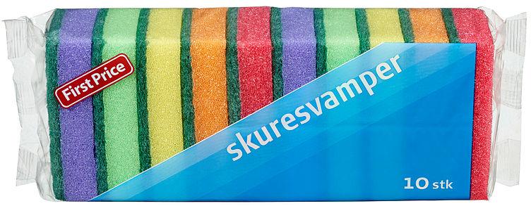 Skuresvamper 10stk First Price