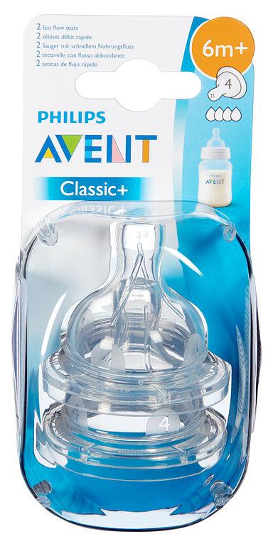 Flaskesmokk Classic+ 6m 2stk Avent