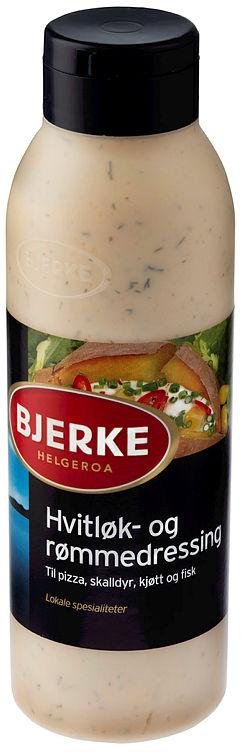 Rømmedressing m/Hvitløk 480ml Bjerke