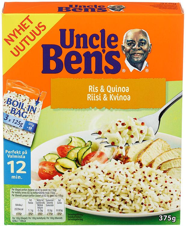 Ris&amp;Quinoa Boil-In-Bag 375g Uncle Bens