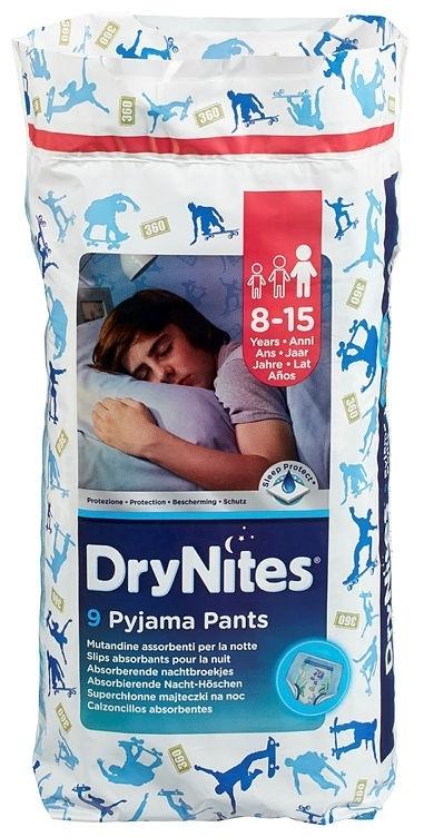 DryNites Nattbleie Gutt 8-15 År 9 stk