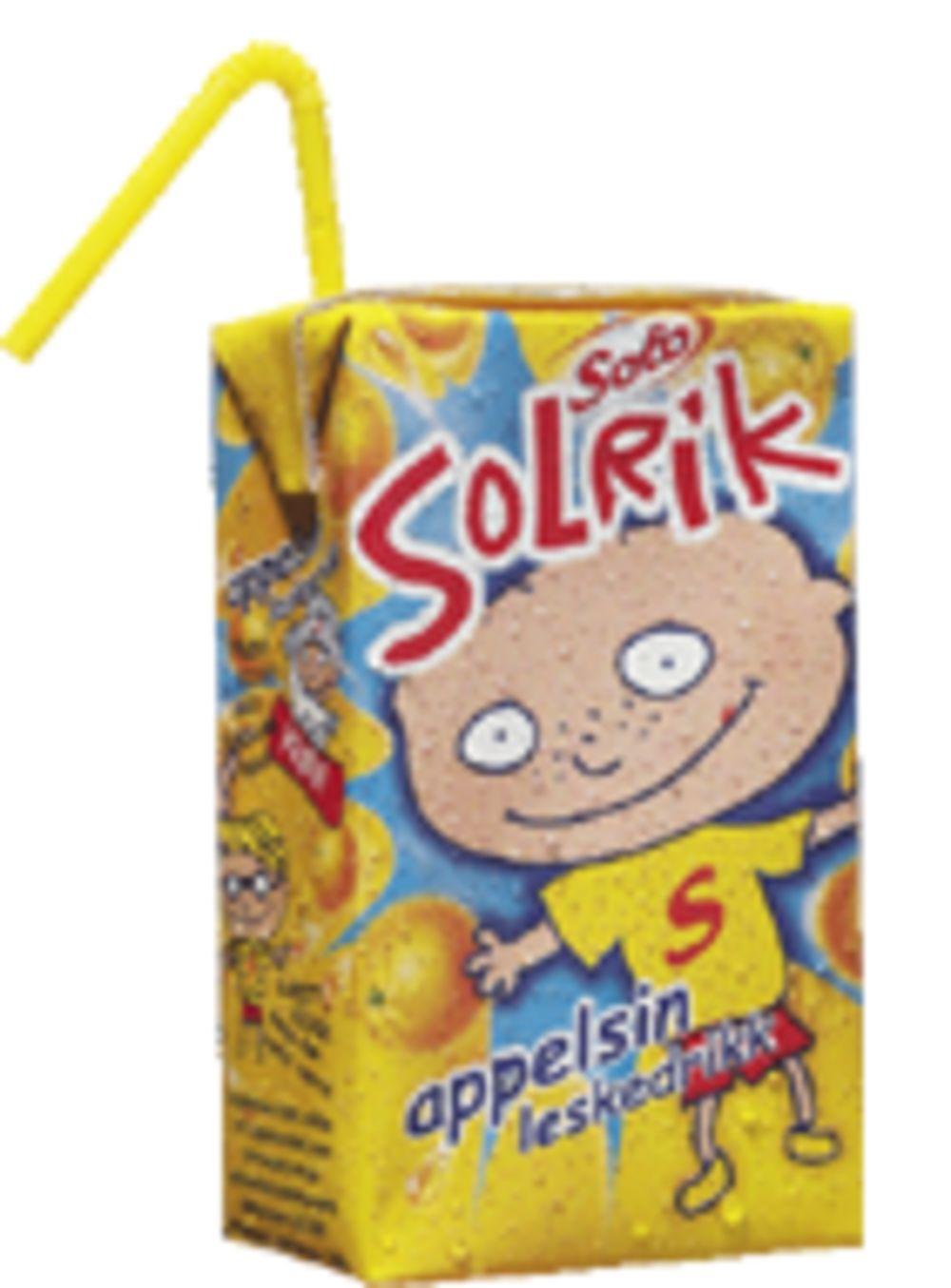 Solrik Appelsin Lett 0,25 l
