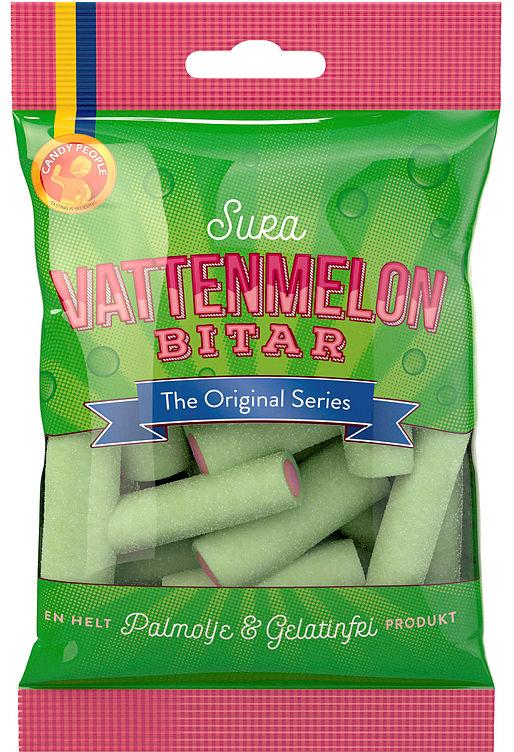 Vannmelonbiter Sure 80g Candy People