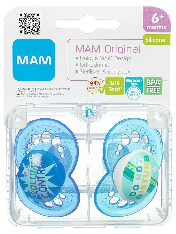 Narresmokk Original 6mnd+ Silk Teat Mam