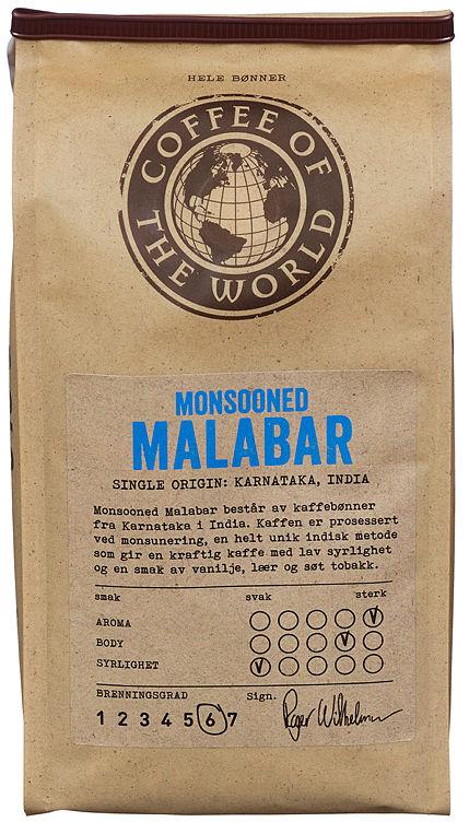 Monsooned Malabar hel 340g Cotw