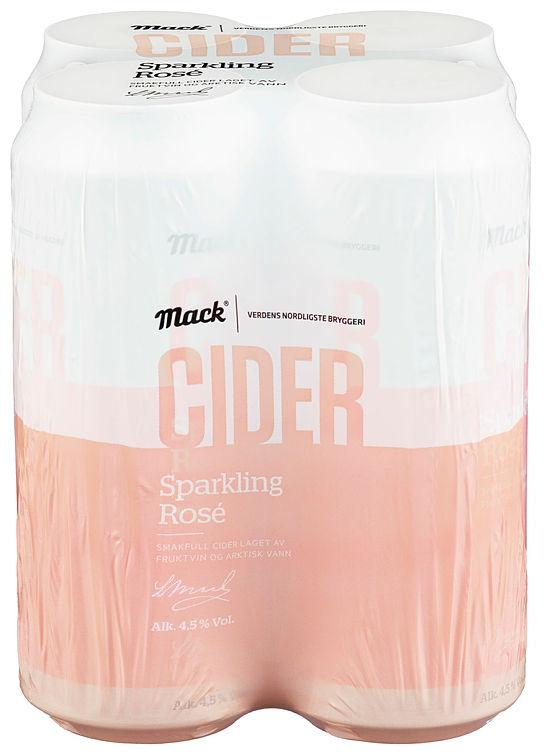 Mack Cider Sparkling Rose 0,5lx4 boks