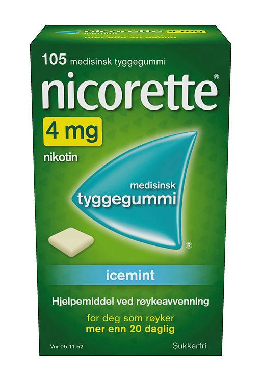 Nicorette Icemint 4mg 105stk