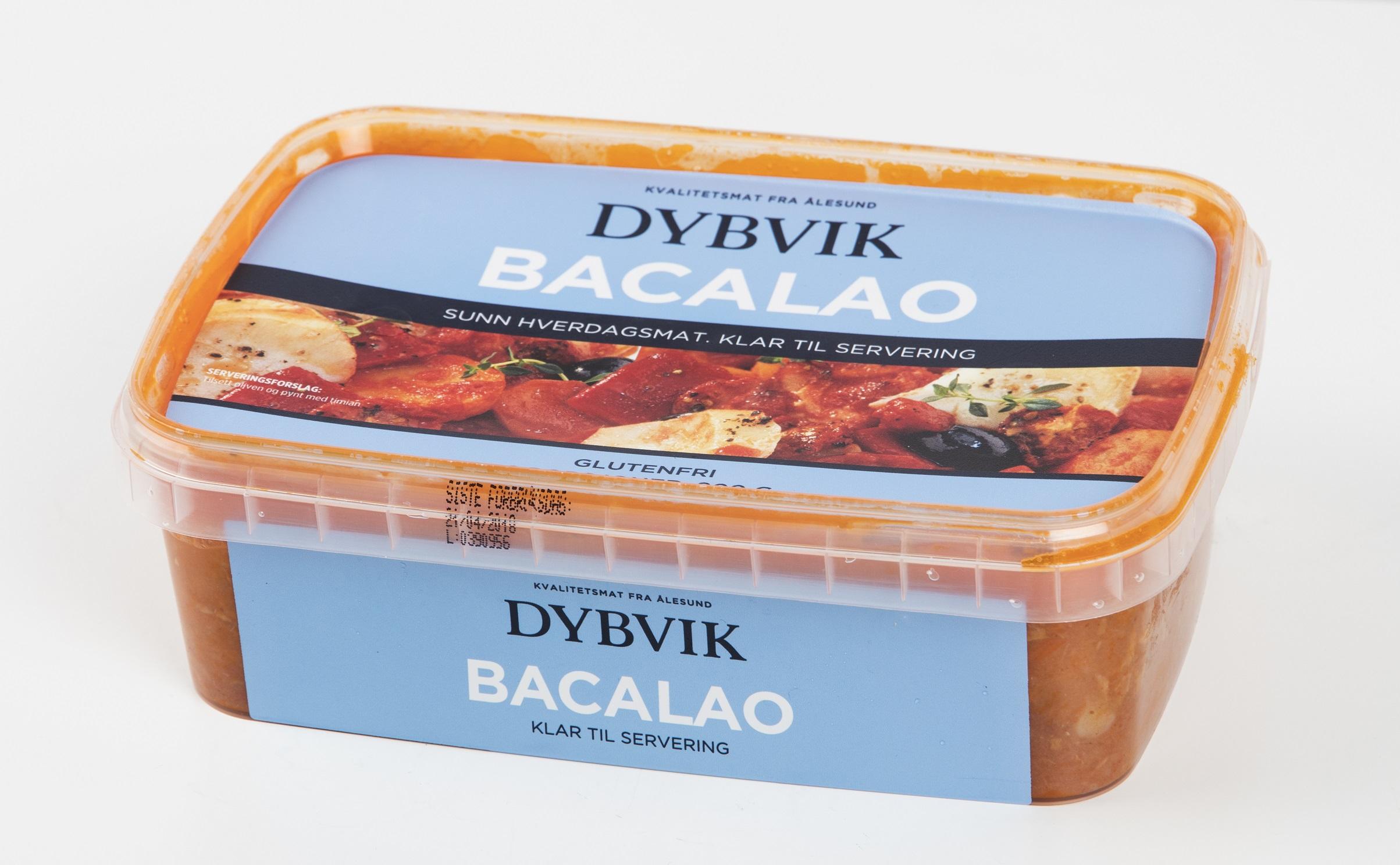 Bacalaogryte Serveringsklar 900g Dybvik