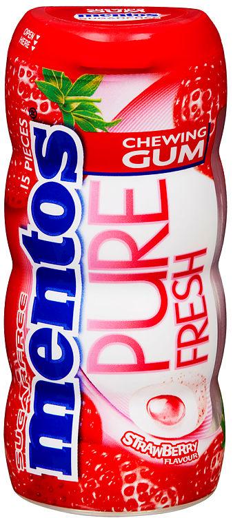 Mentos Gum Strawberry Pb 30g