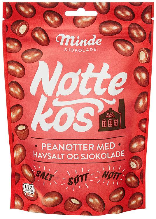 Nøttekos Peanøtt&amp;Sjokolade 180g Minde