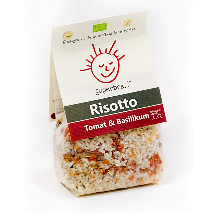 Risotto m/Tomat Økol 250g Superbra