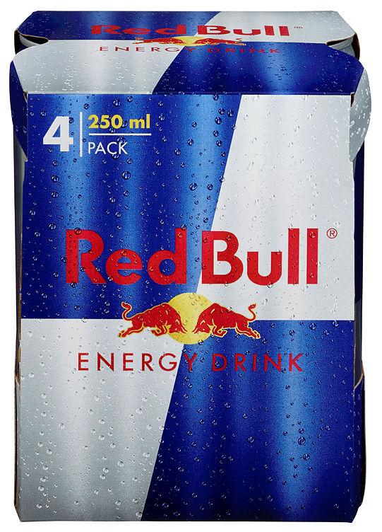 Red Bull Regular 250mlx4 boks