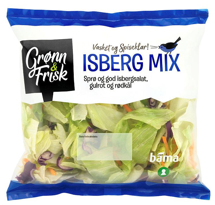 Isberg Mix 250g Grønn&Frisk