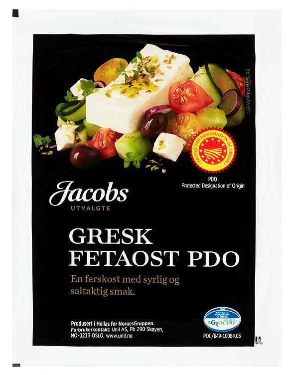 Fetaost Gresk 150g Jacobs Utvalgte