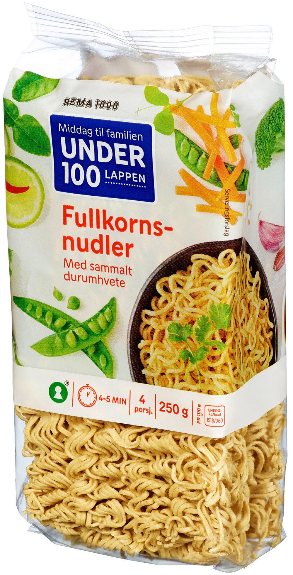 Fullkornsnudler 250 g