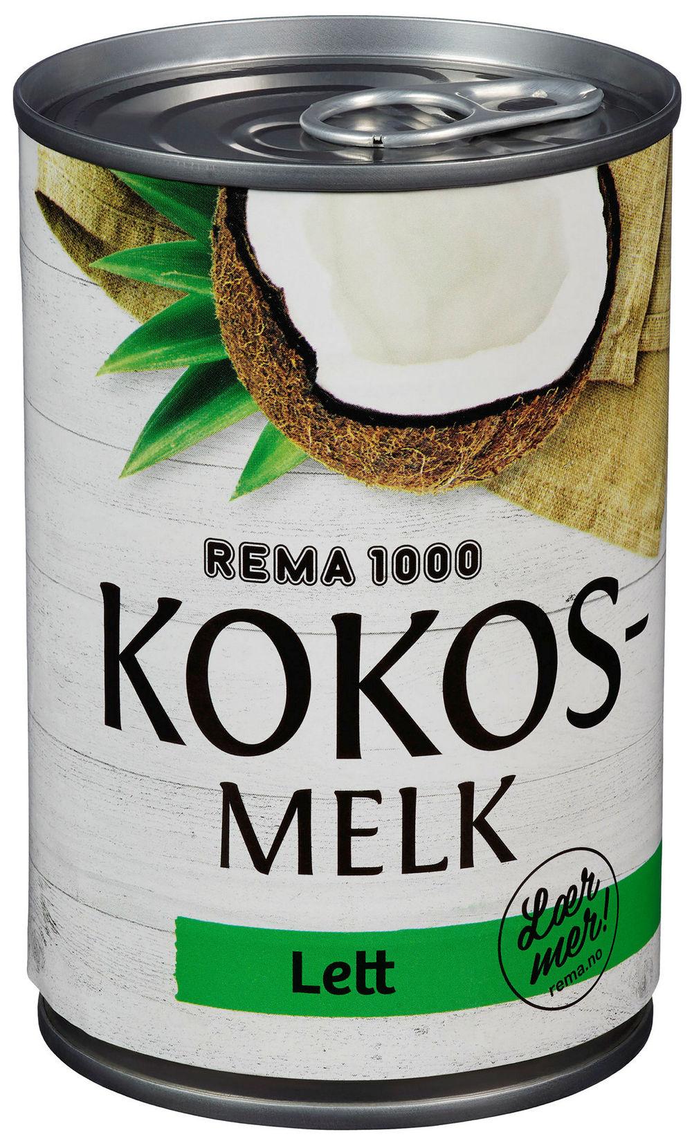 Kokosmelk Lett 400 ml
