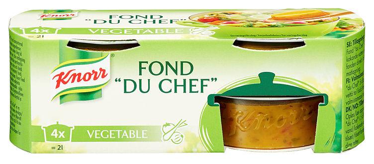 Fond Du Chef Grønnsak 4x28g Knorr