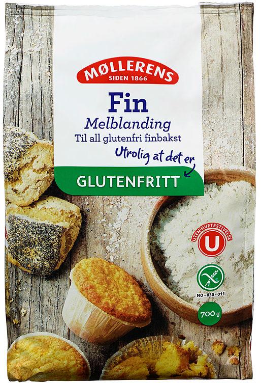 Melblanding Fin glutenfri 700g Møllerens
