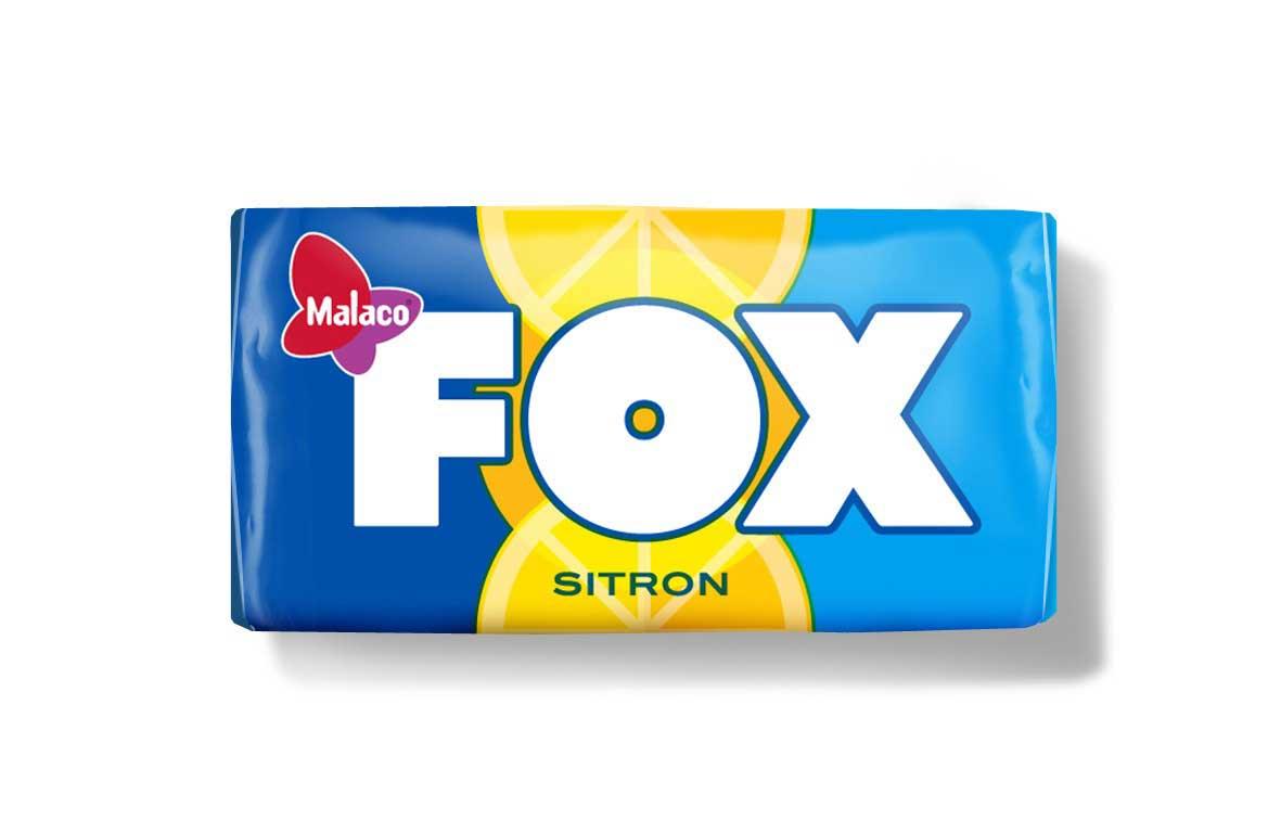 Fox Karamell Sitron 2bit 14,5g Malaco