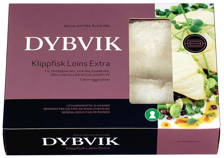 Klippfisk Loins Extra 400g Dybvik