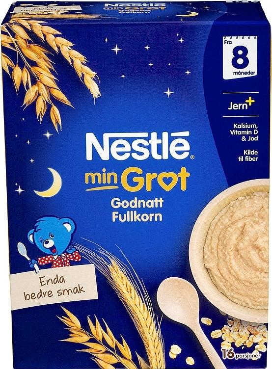 Nestle Min Grøt God Natt Fullkorn 8 mnd 480 g