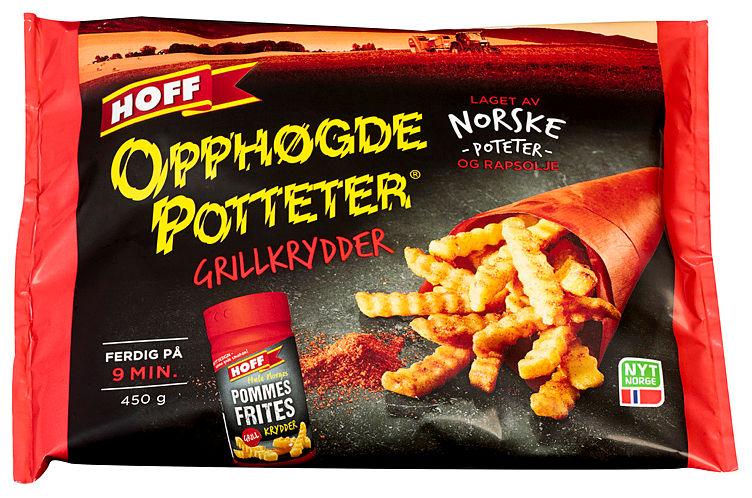 Poteter Opphøgde m/Pommes Frites Krydder 450g Hoff