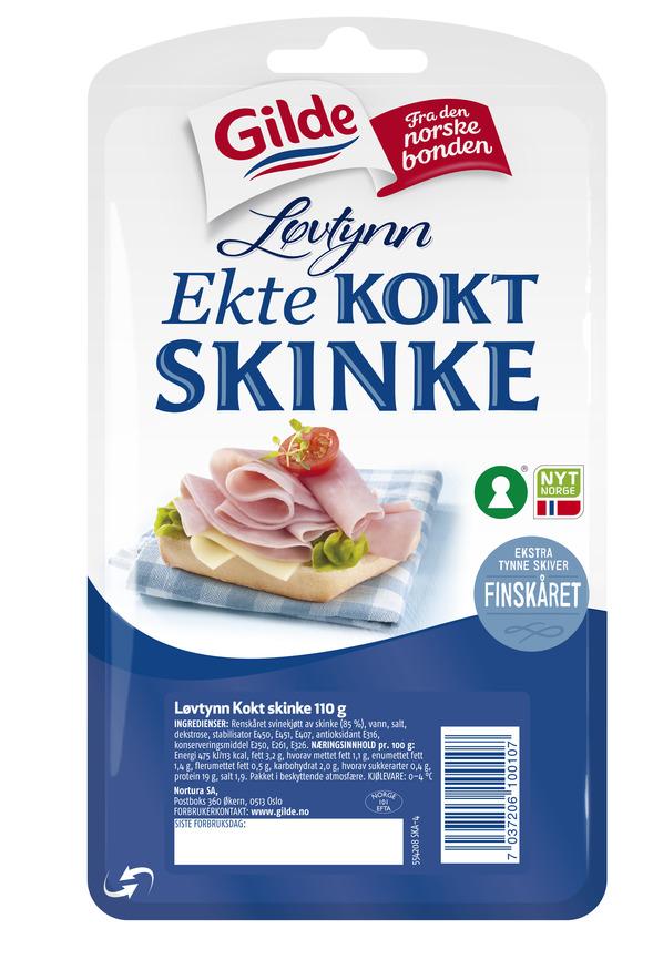 Skinke Løvtynn 110g Gilde