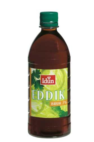 Eddik 7% Brun 0,6l Idun