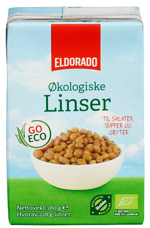 Linser Økologiske 380g Go Eco