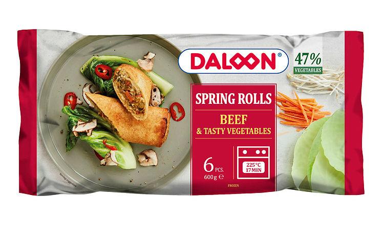 Springrolls Oksekjøtt 600g Daloon