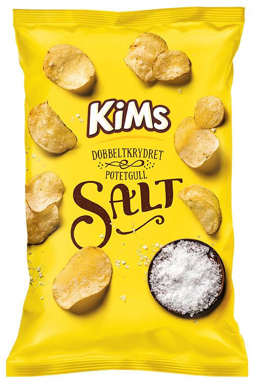 Kims Potetchips Salt 250 g