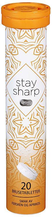 Stay Sharp Fersken&amp;Aprikos 20stk Collett