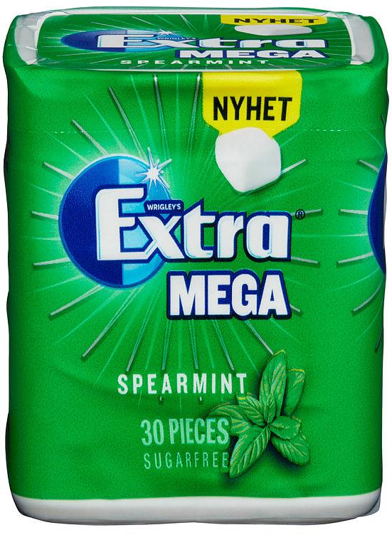 Extra Spearmint Mega Cubes 66g