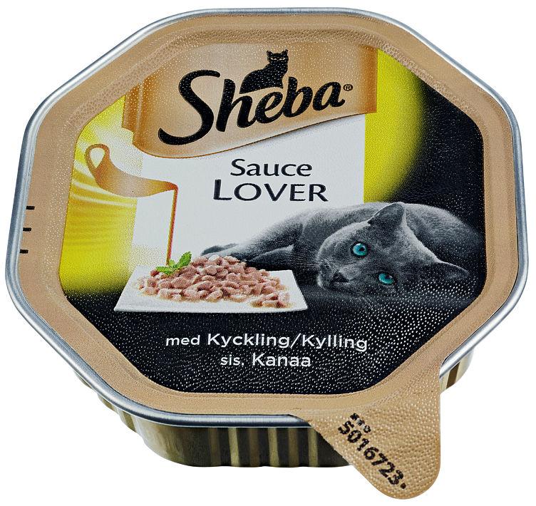 Sheba Sauce Lover Kylling 90g