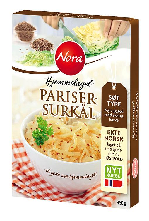 Parisersurkål Hjemmelaget 450g Nora