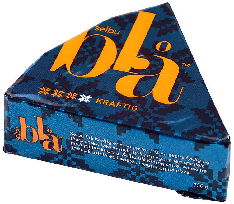 Selbu Blå Kraftig 150g Tine