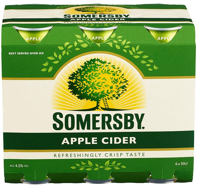 Somersby Cider Apple 0,5lx6 boks