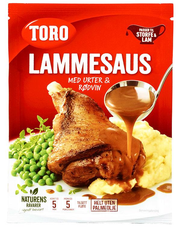 Lammesaus m/Urter&amp;Rødvin 42g Toro