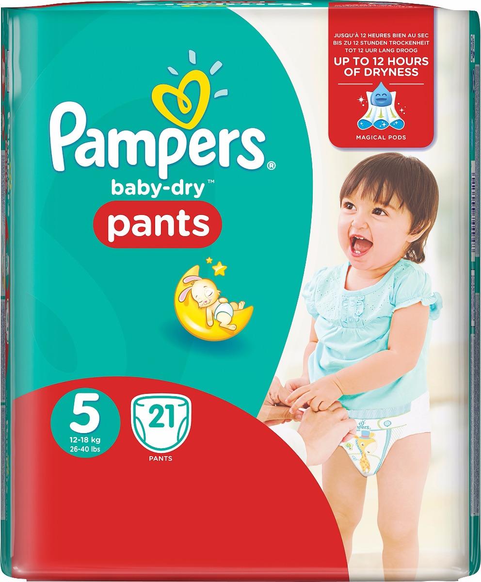 Pampers Babydry Pants strl 5 11-18 kg 21 stk