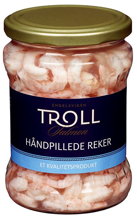 Reker i Lake Håndpillede 240g Troll
