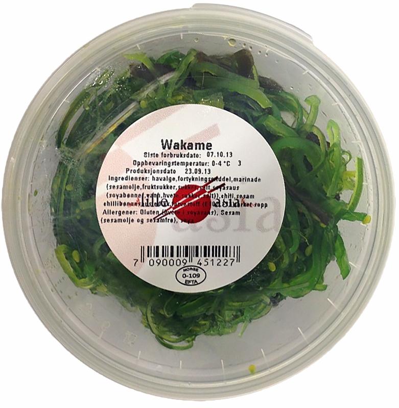 Wakamesalat 80g Lille Asia