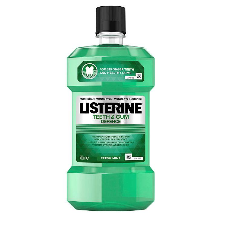 Listerine Fluoride Munnskyll 500ml Srp