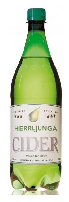 Herrljunga Cider Pære 0,7% 1l flaske