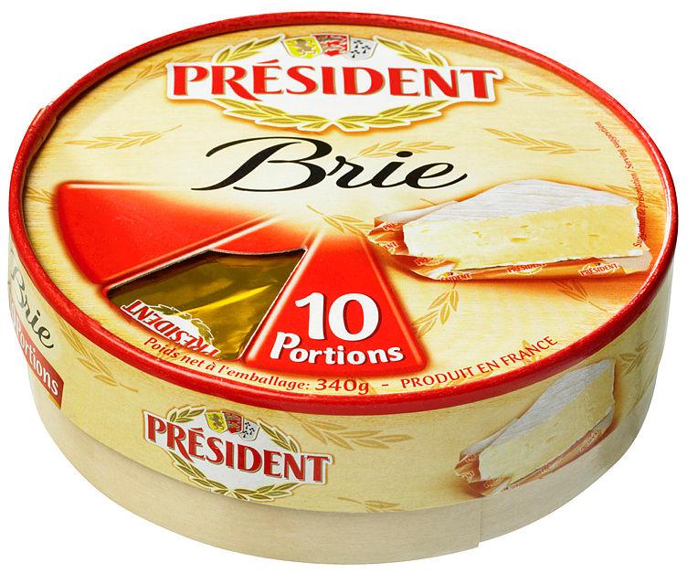 Brie President Porsjonspk 10x34g